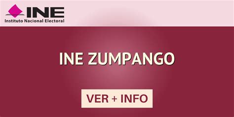 citas ine zumpango|Servicios